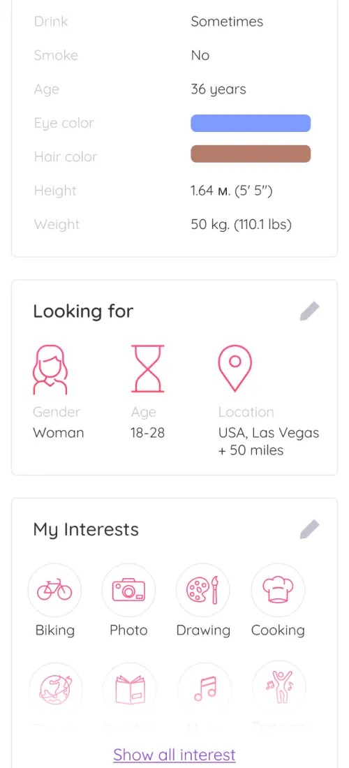 Mobile Version - mobile interface 6