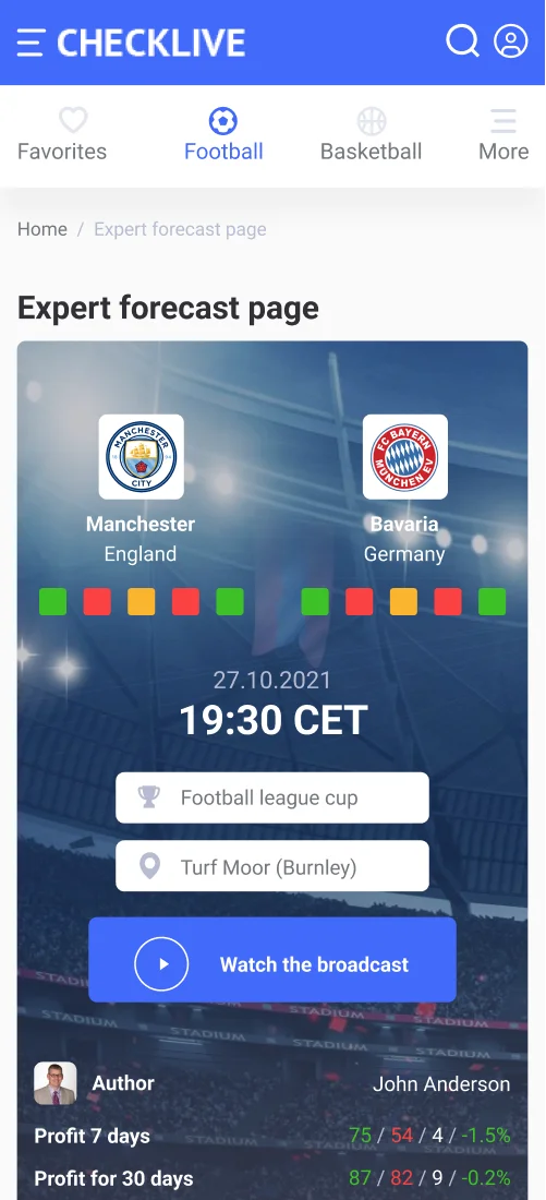Mobile Version - mobile interface 21