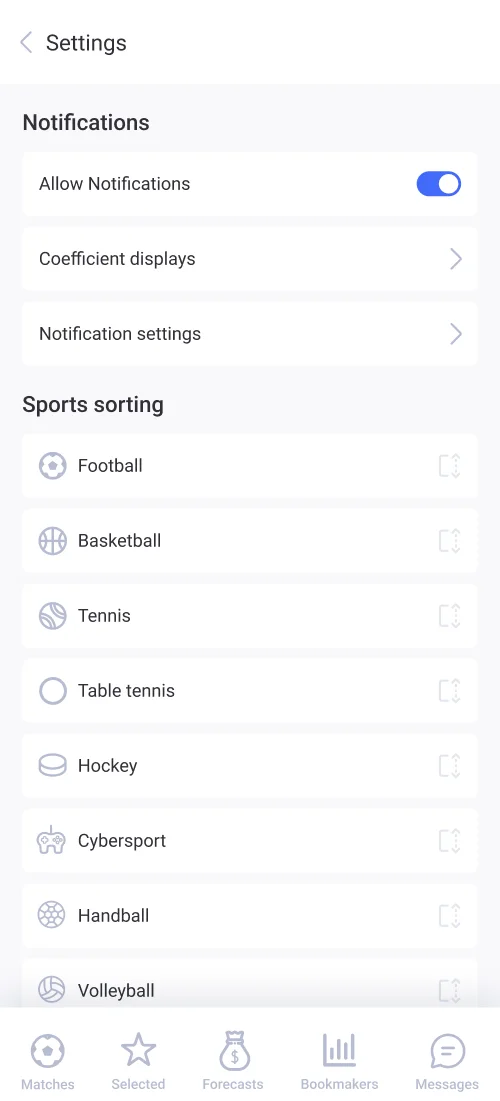 Mobile Version - mobile interface 1