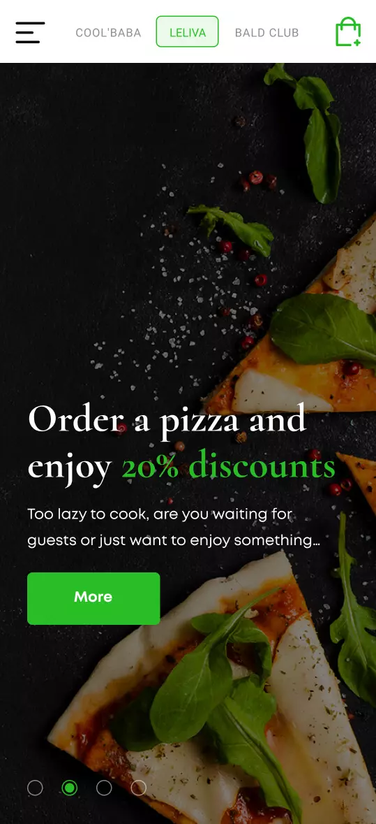 Мобільна версія - мобільний інтерфейс 1