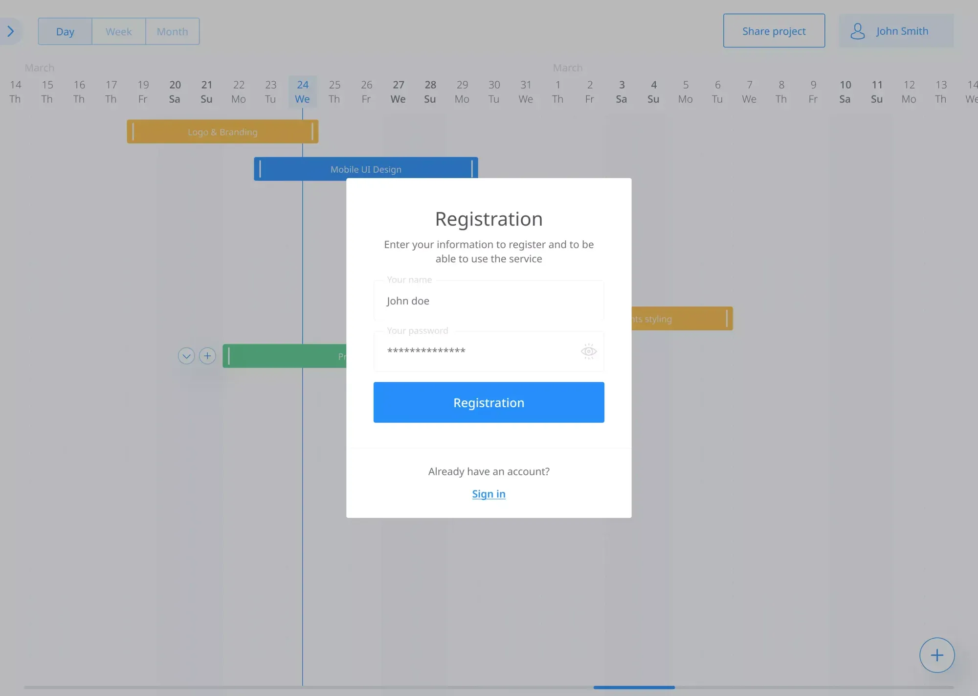 New Block - project screenshot 2