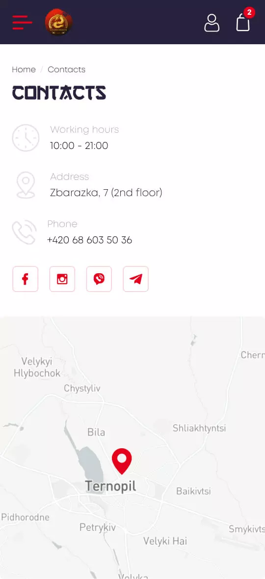 Мобільна версія - мобільний інтерфейс 10