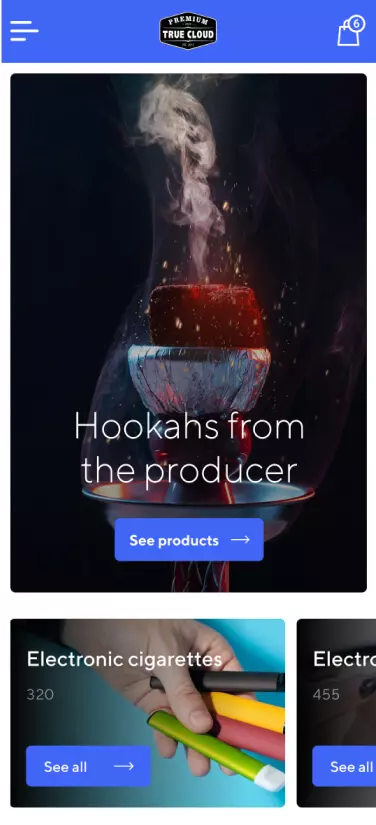 Мобільна версія - мобільний інтерфейс 1