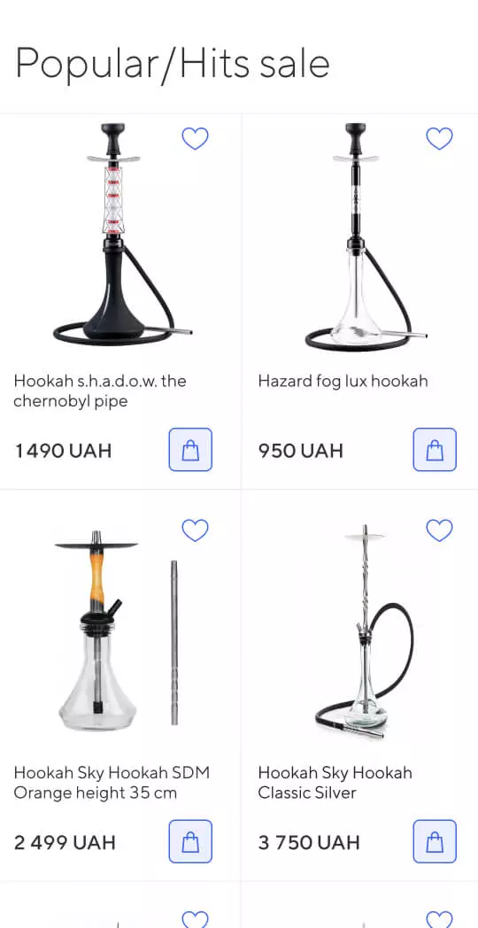 Мобільна версія - мобільний інтерфейс 2