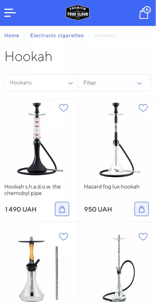 Мобільна версія - мобільний інтерфейс 3