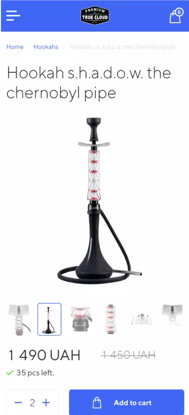 Мобільна версія - мобільний інтерфейс 4