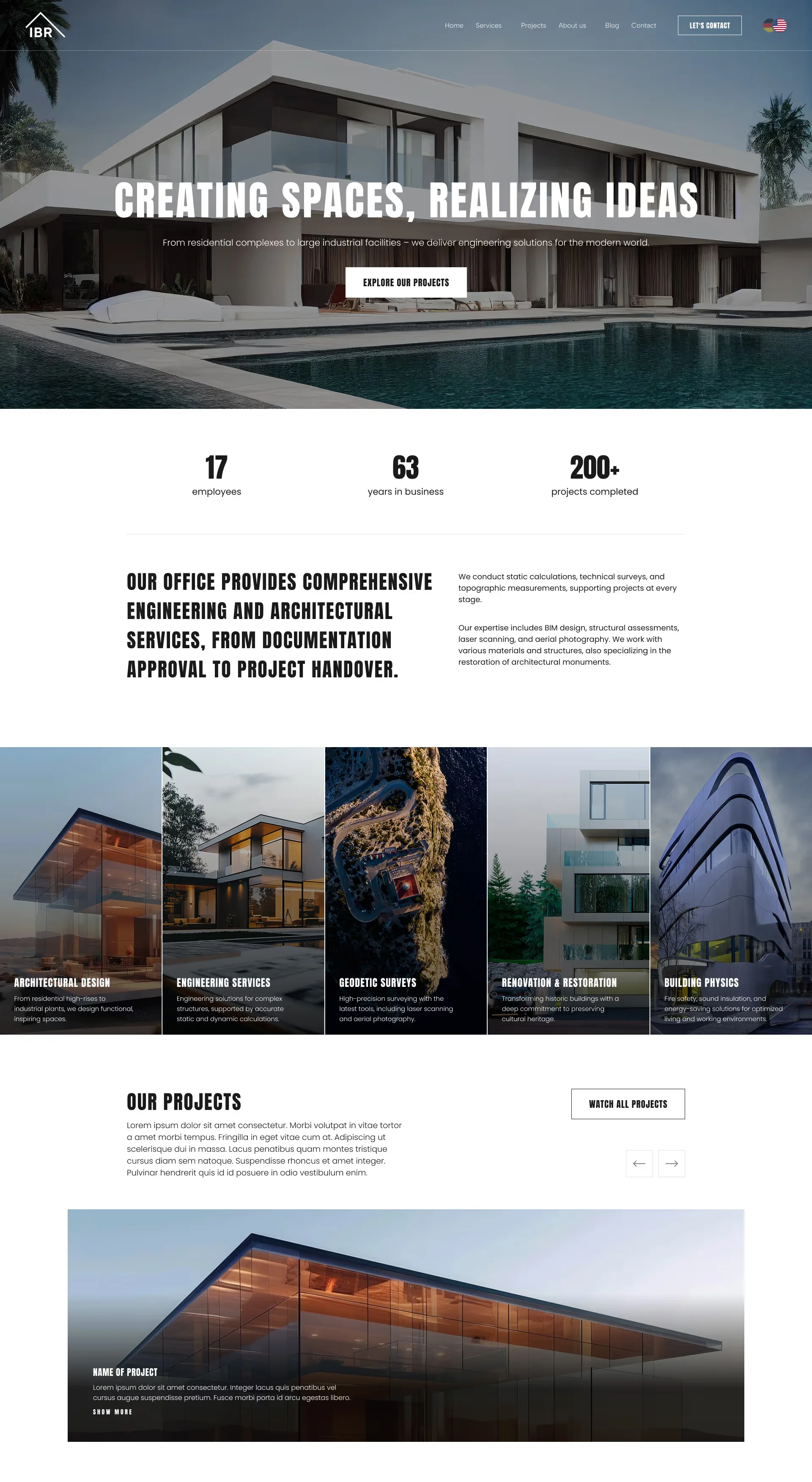 Design options - project screenshot 2