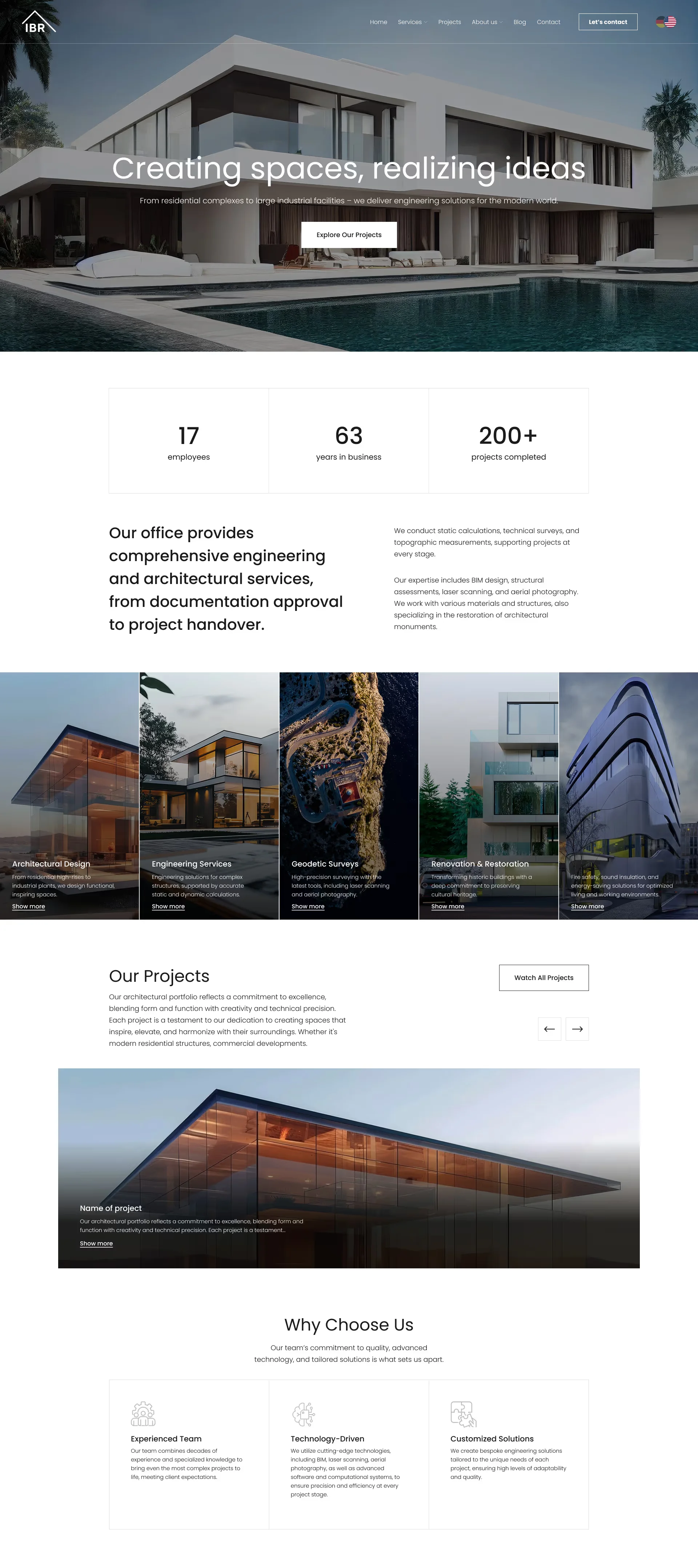 Black and white theme - project screenshot 2