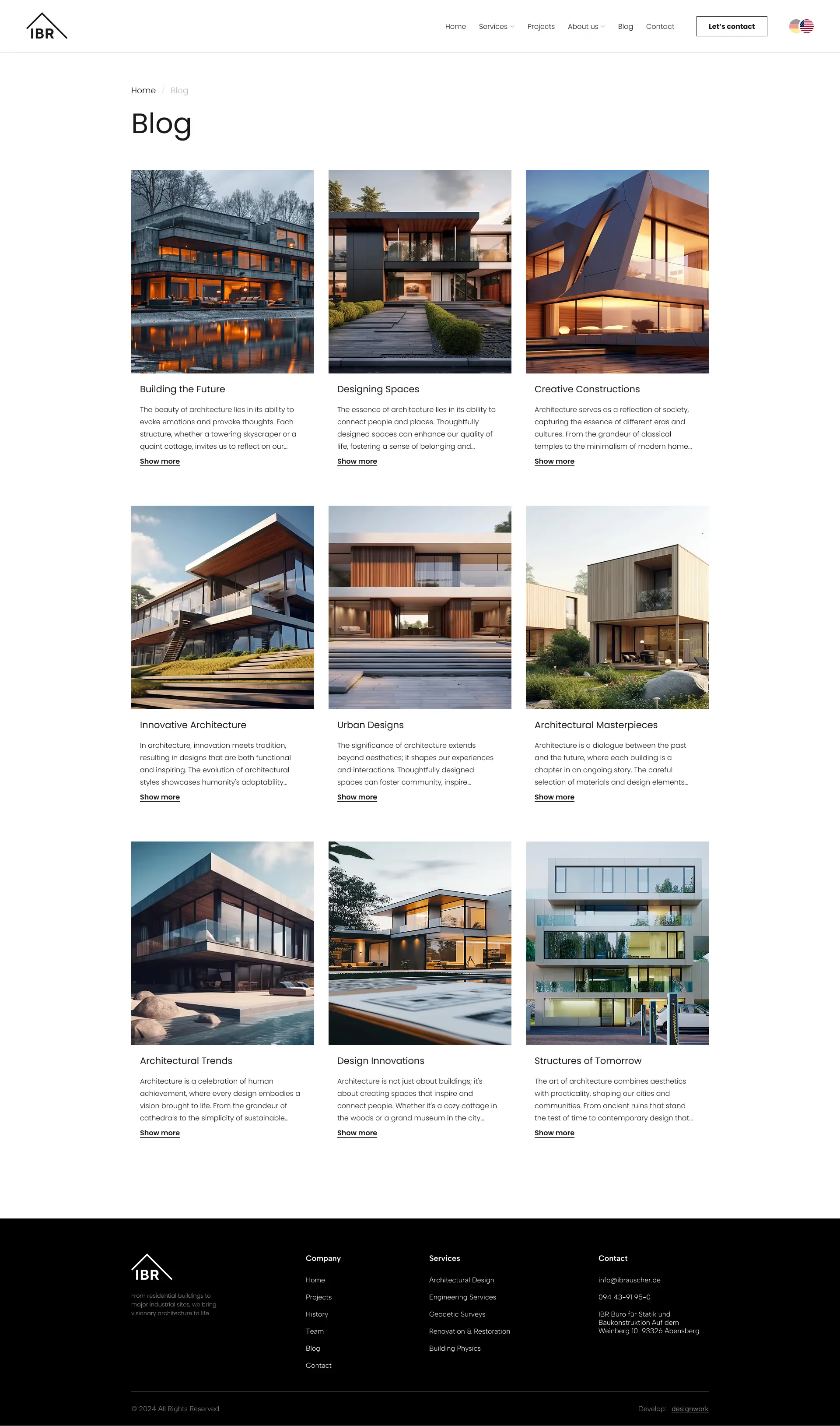 Other pages - project screenshot 1