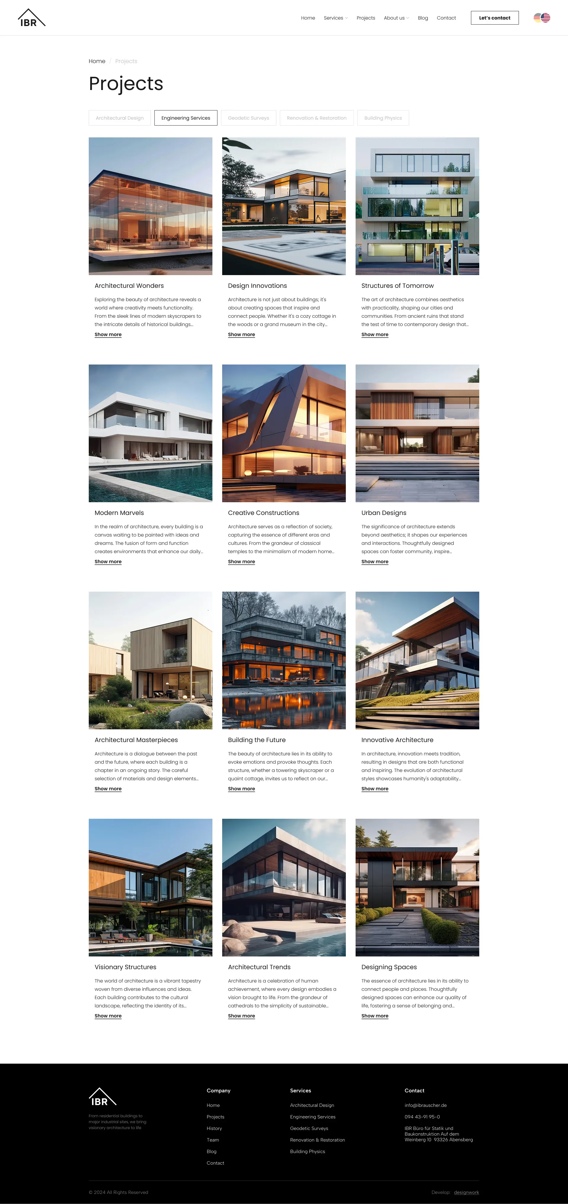 Other pages - project screenshot 2