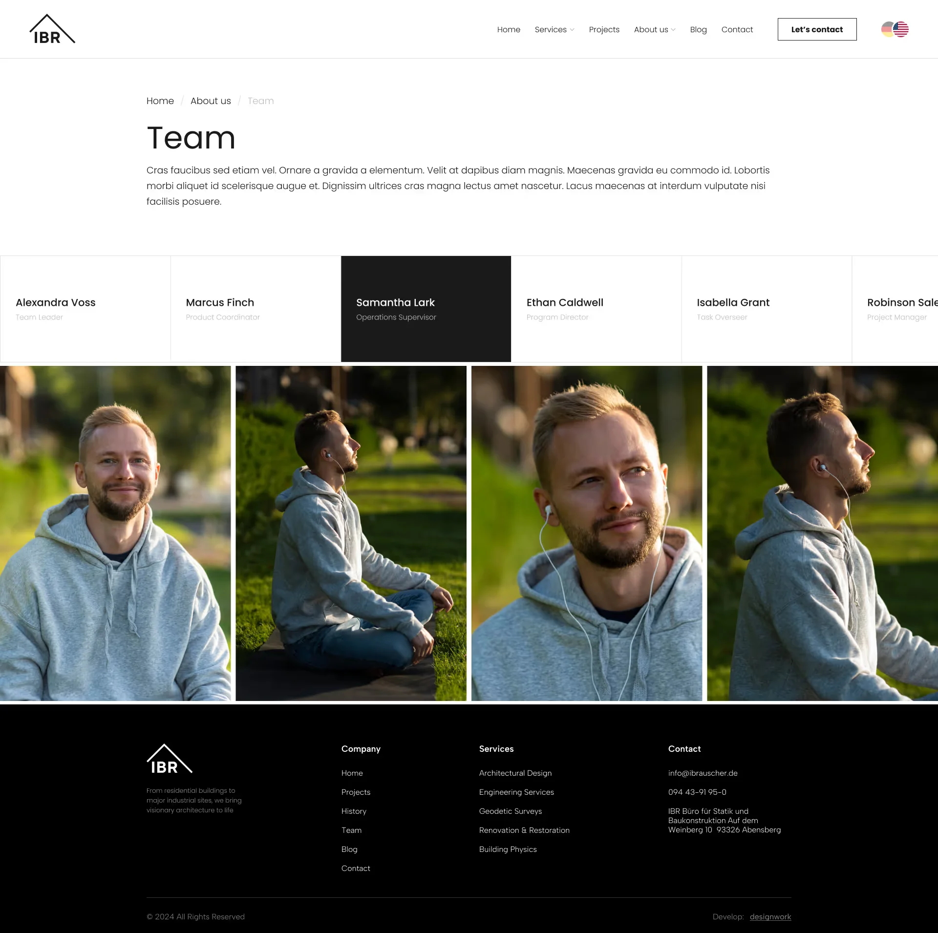 Other pages - project screenshot 3
