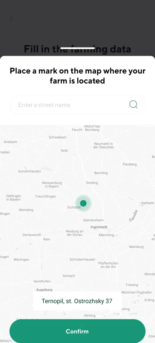 Реєстрація та вхід - мобільний інтерфейс 5