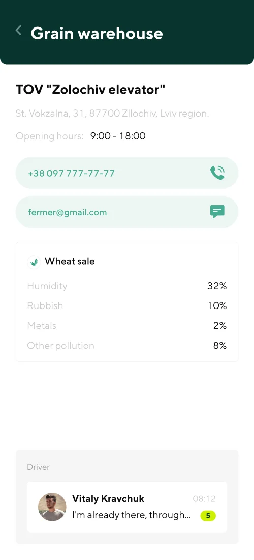 Усі чати та історія - мобільний інтерфейс 5