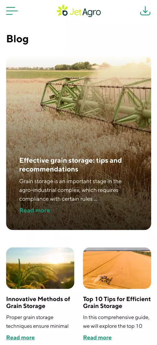 Мобільна версія - мобільний інтерфейс 6