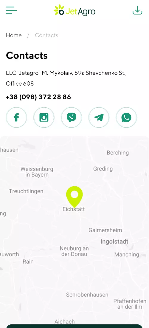 Мобільна версія - мобільний інтерфейс 7
