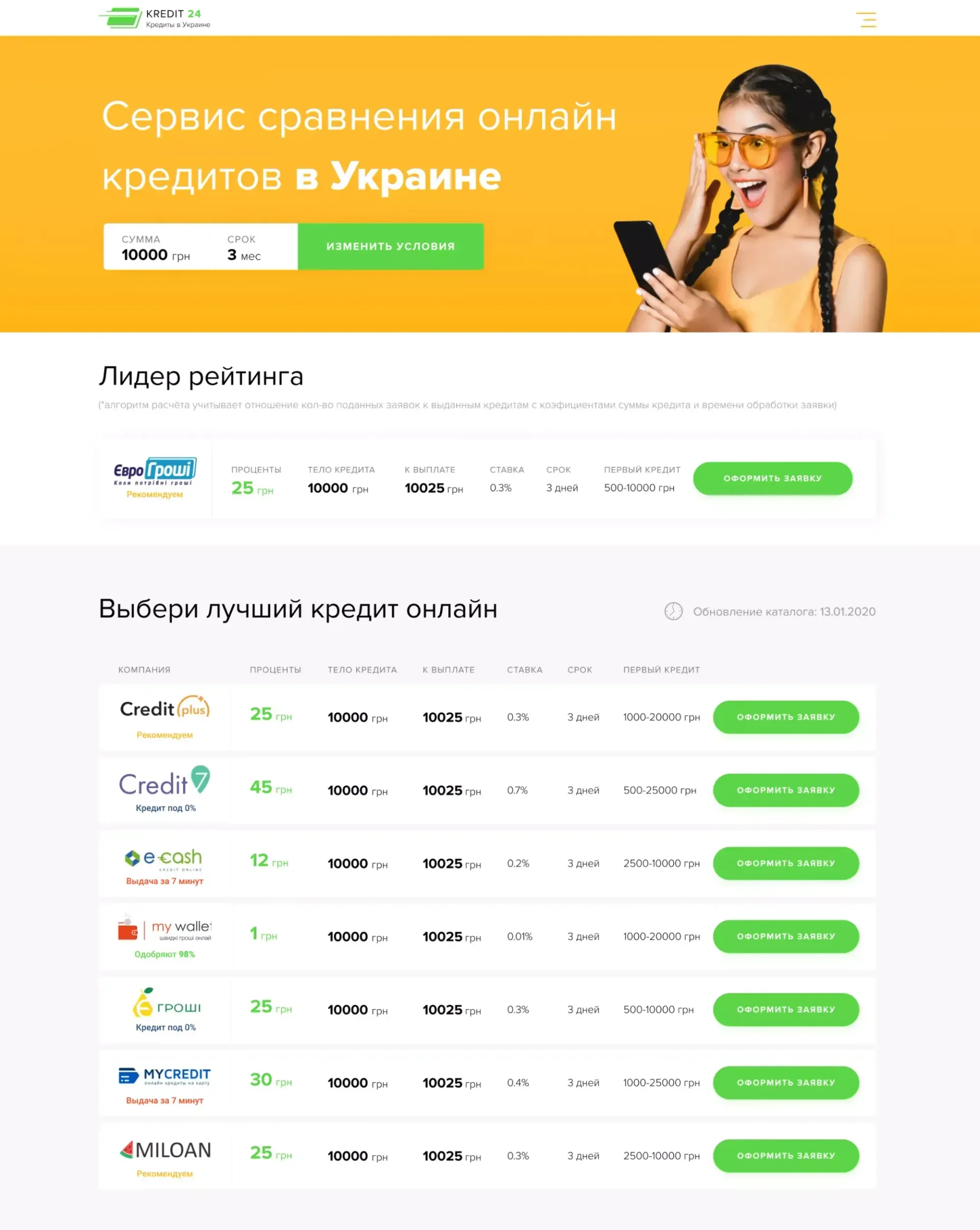 Catalog - project screenshot 1