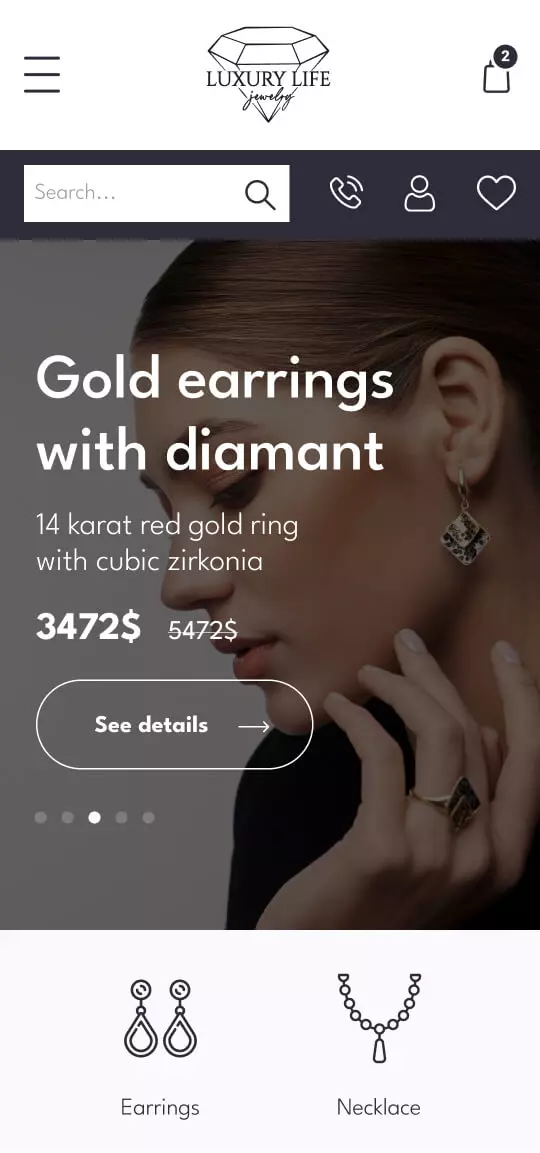 Mobile Version - mobile interface 1