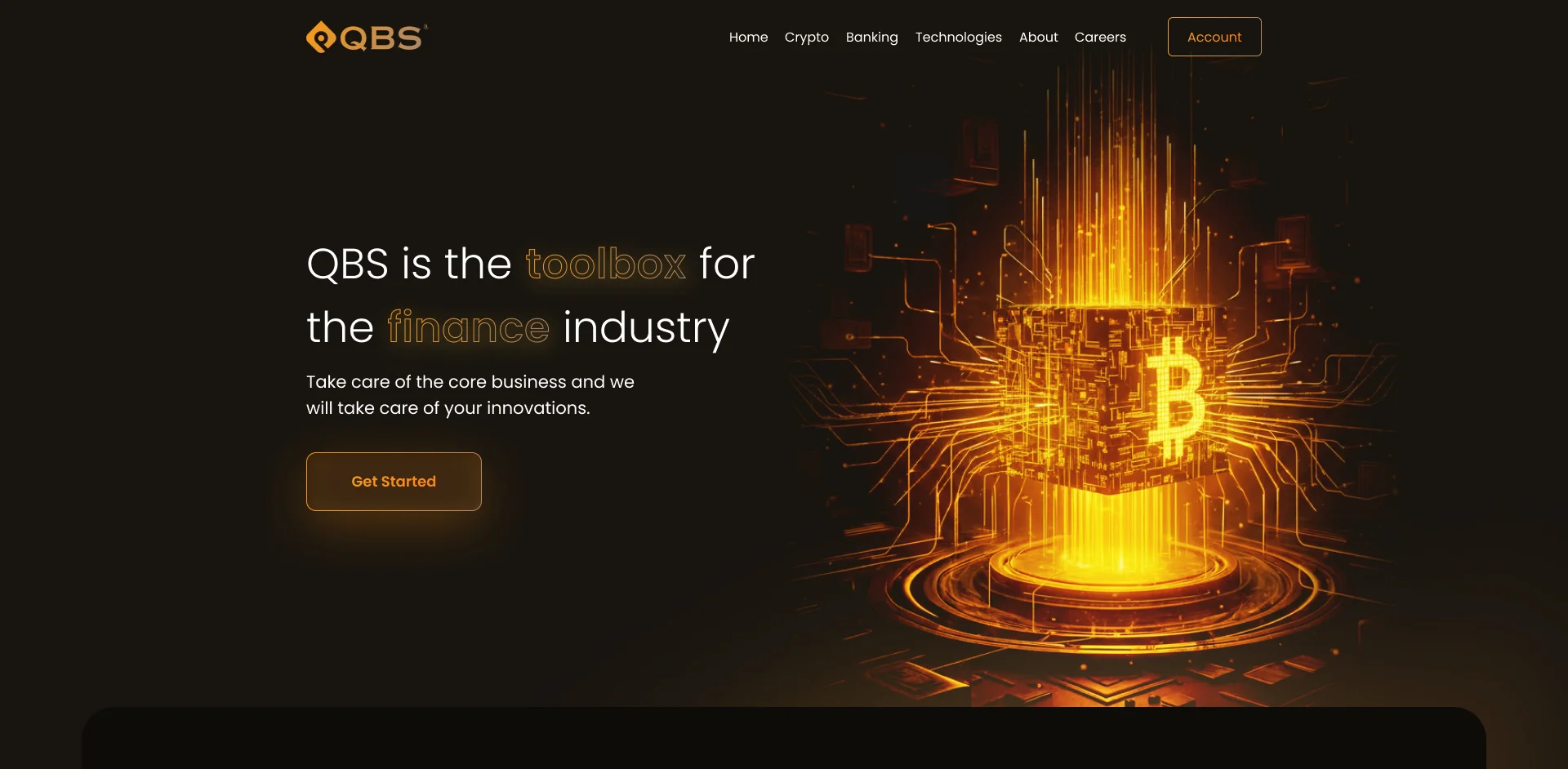 Інноваційна платформа для фінансової індустрії QBS 