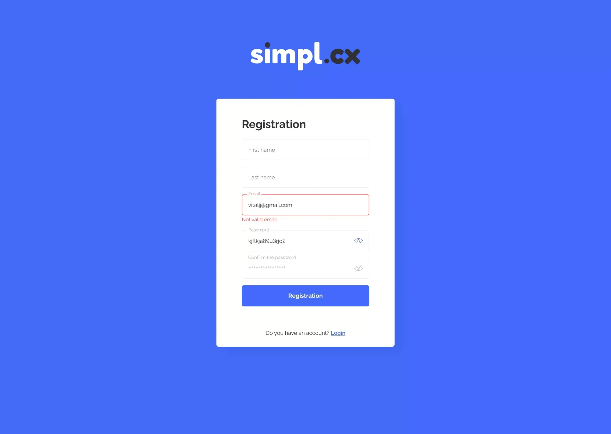 New Block - project screenshot 2